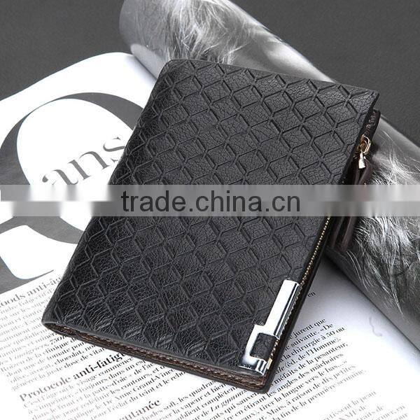 Stock leather wallet for male