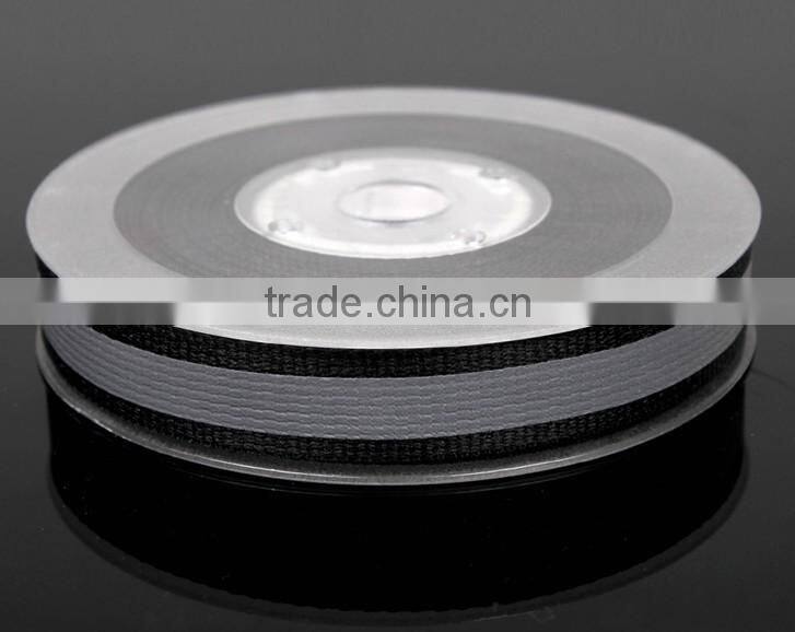 Webbing Wholesale,1.5cm,Black Polyester Reflective Slik Eco-Frendly Webbing,Luggage Apparel Accessories Webbing