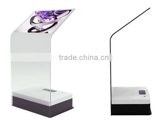 Wifi 3G optoinal Multimedia touch screen kiosk slim enclosure