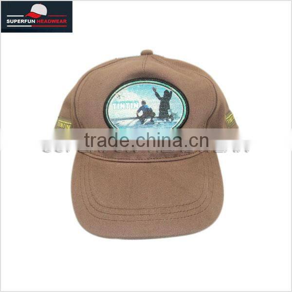 custom logo promotional long bill baseball cap