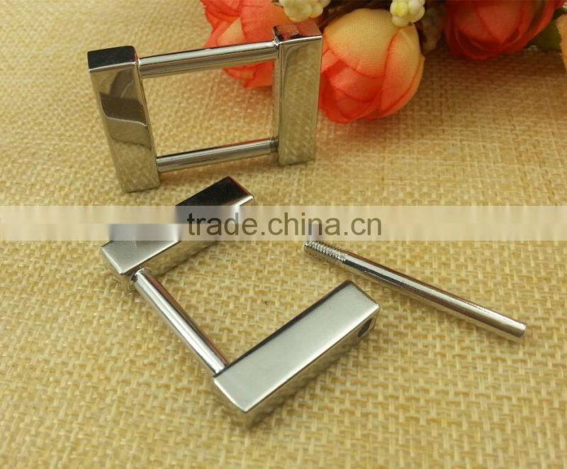 Rectangle shape handbag adjustable buckles--15661