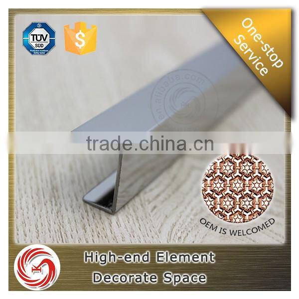 Stainless steel listello border tile trim, tile listello trim, listello tile trim