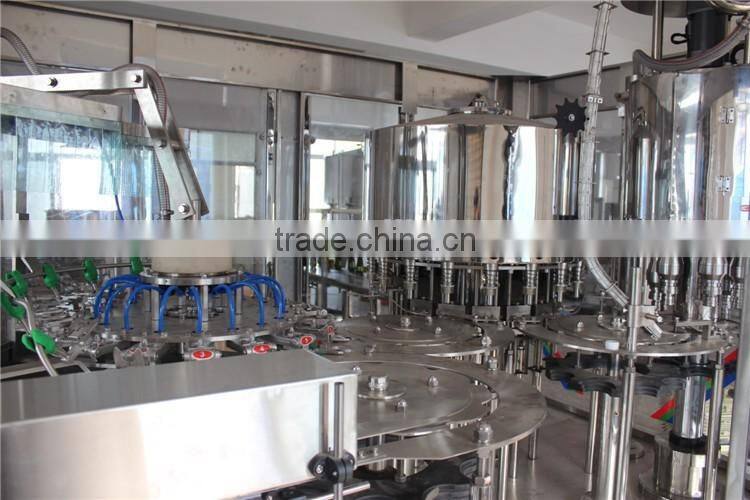 Bottled Pure water production line 3-in-1 machine water filling,washing,capping