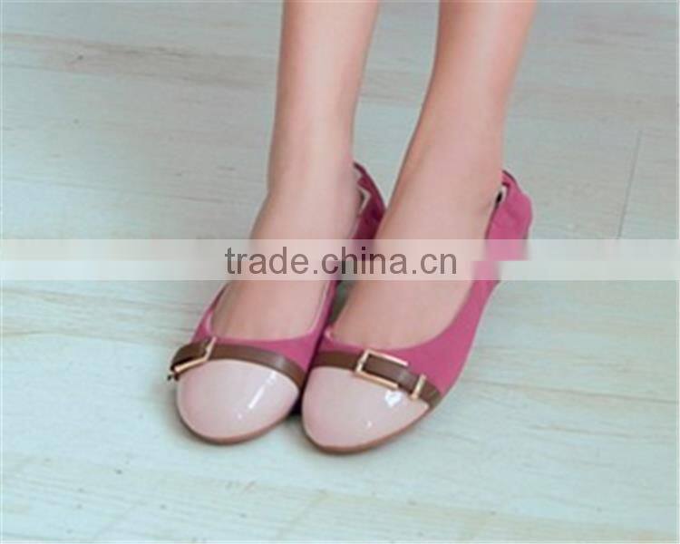 Brand new women flat shoes 2016 women closed shoes with high quality XT-DA0893