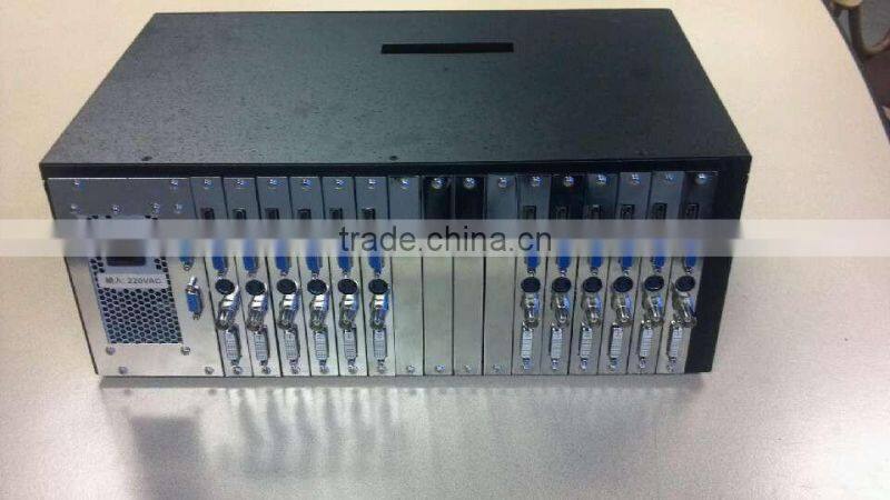 Seamless video wall screen for indoor