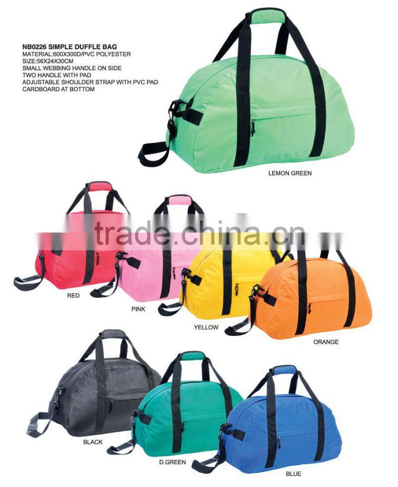 travel bag 600D