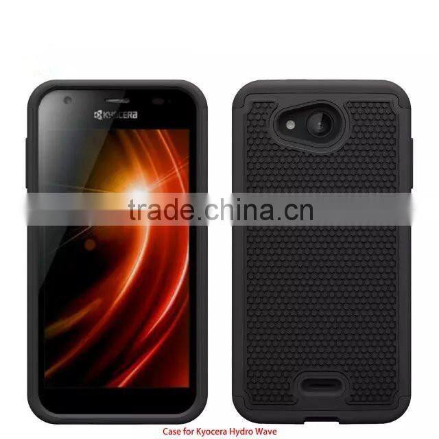 Keno Football Phone Case for Kyocera Hydro Wave, PC Silicone Combo Case for Kyocera Hydro Wave