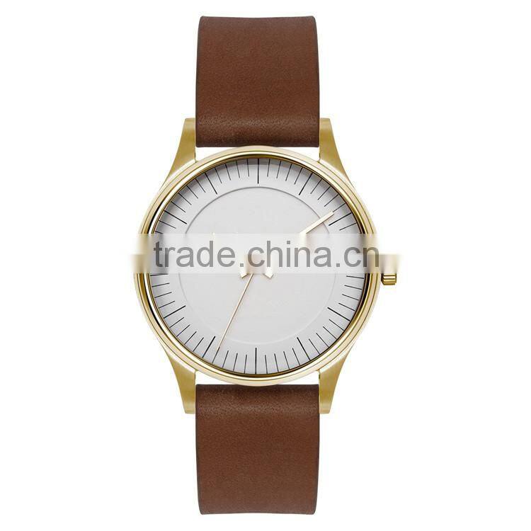 Meticulously handcrafted made watch PVD steel coating 316L stainless steel case japan original movement powerful