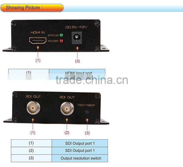 HDMI to SDI Converter , SDI converter