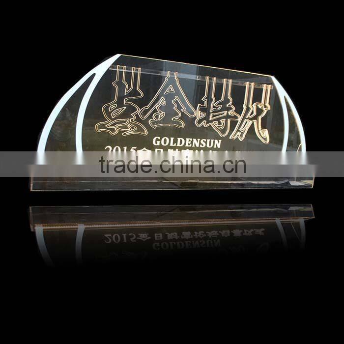 high quality acrylic ice sculpture with LED lights