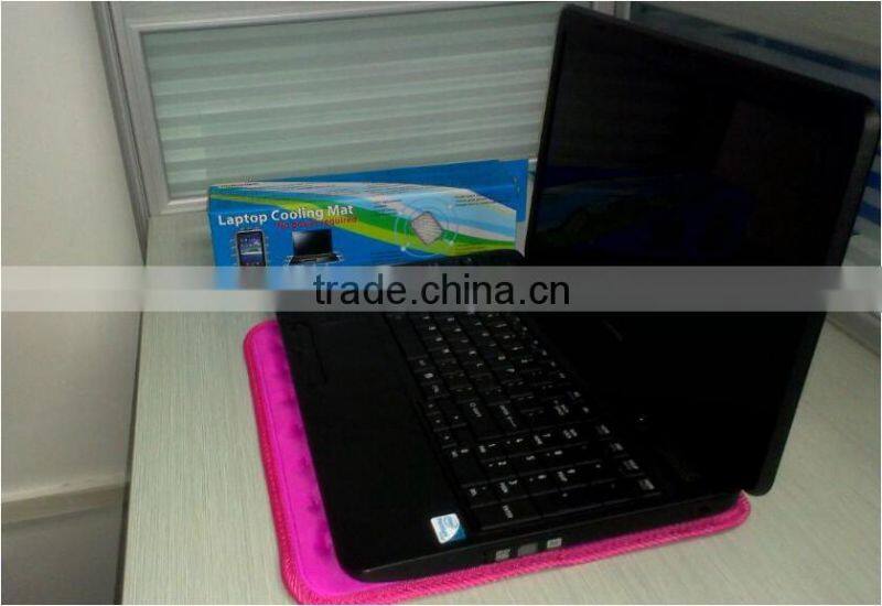 Fabric Laptop Cool Gel Pad / Laptop Pillow Pad / Notebook Cool Gel Cushion