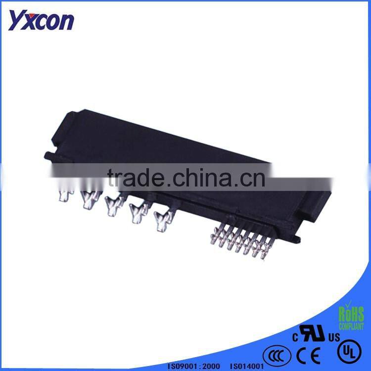 Dongguan Yxcon 7pin+15pin with positive / reverse needle SATA female Connector