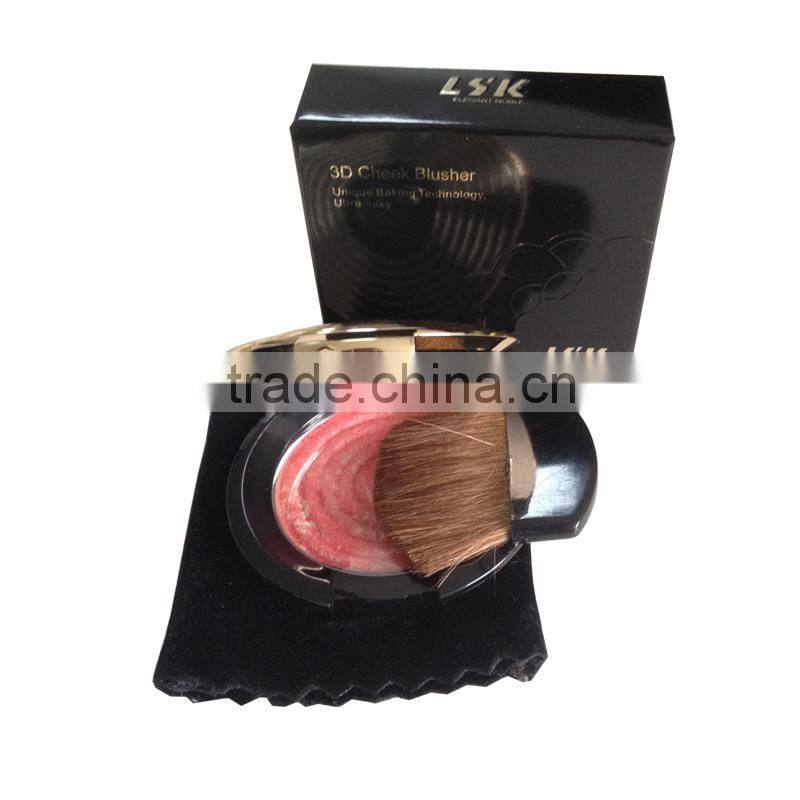 Private Label Face Compact pPowder ,Long Lasting Pressed Compact Powder With Mirror