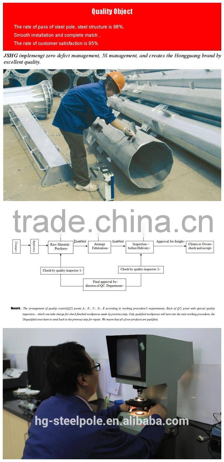 Galvanized Electric Substation Steel Structures for Power Transformer Substation Industry