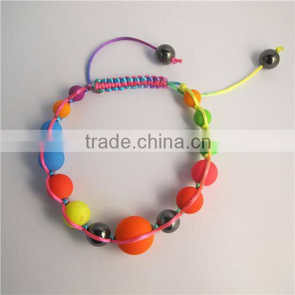 2014 New Hotsale! fashion Women Bracelets Bangles 6mm 8mm 10mm Neon Infinity Cheap Bracelet!120pcs mix order.NC002