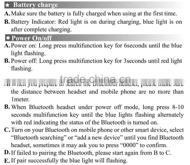 Popular Lightweight Wireless Headphone Bluetooth Mini Earbuds With Mic In-Ear