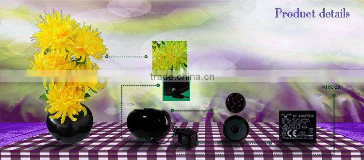 LED fiber optic flowers lamp /ArtIficial gift flashing flowers pot