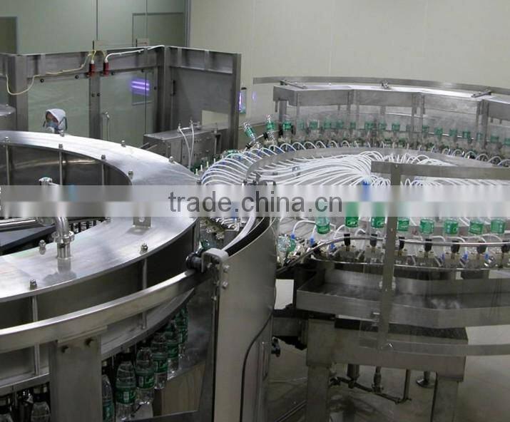 Aluminium can washing filling sealing machine