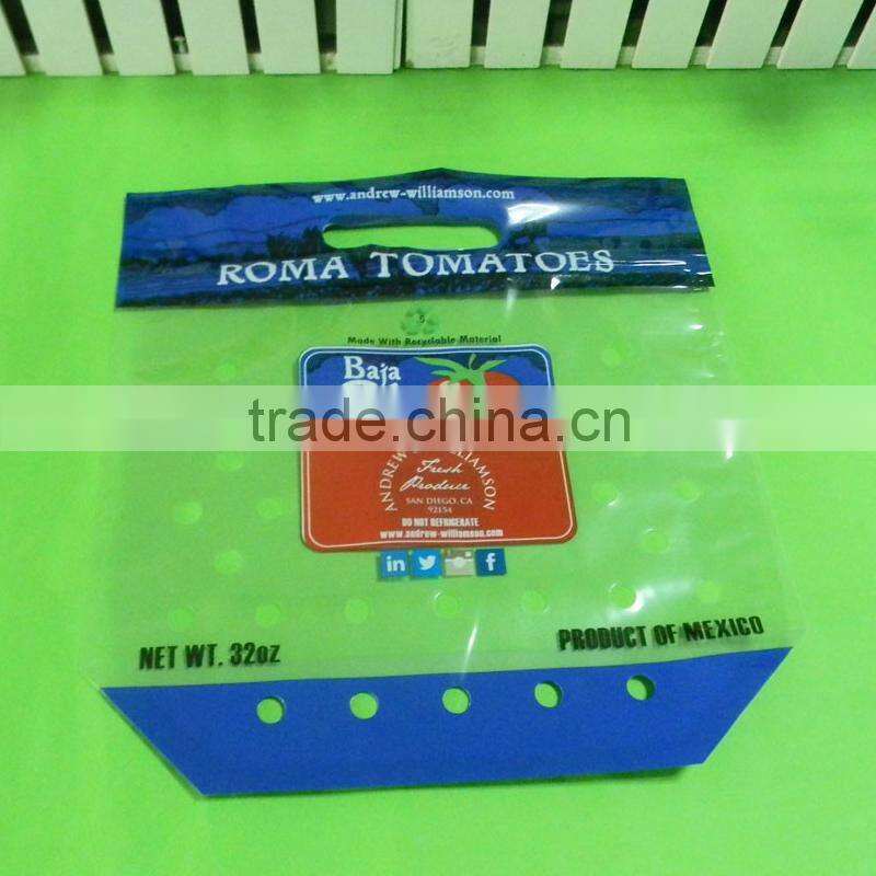 popular oblique triangle bottom stand up pouch 23x25