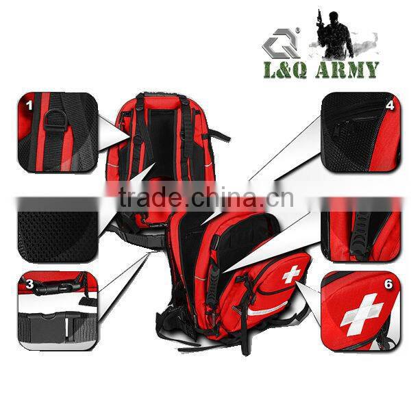 40L First Aid Kit Backpack First Aid Bag Medical Bag