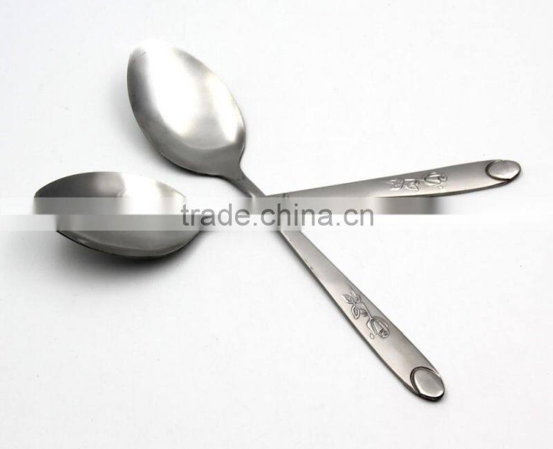 2016 most popular stainless steel gift spoon in cutlery whosale