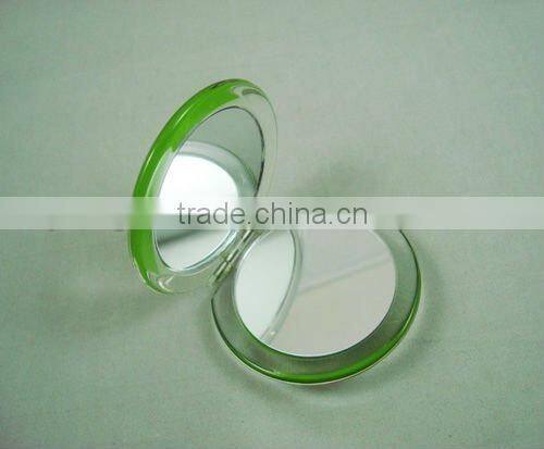 10x magnification foldable plastic makeup mirror