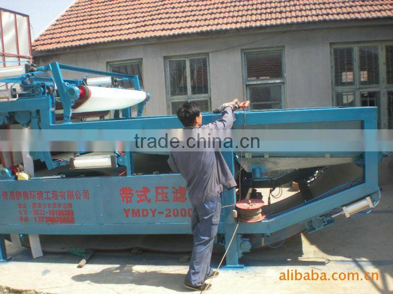 Belt filter press for Mining Industry