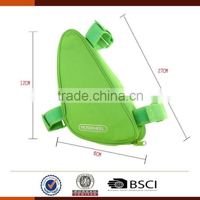 Outdoor Triangular 600D Bicycle Frame Bag