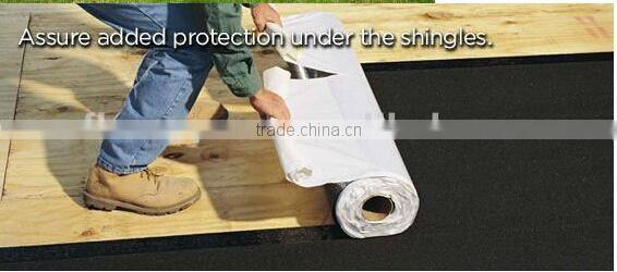 Reinforced Self adhesive waterproof bitumen membran/ 5.0mm thickness sticky roofing felt/ Asphalt product (CE )