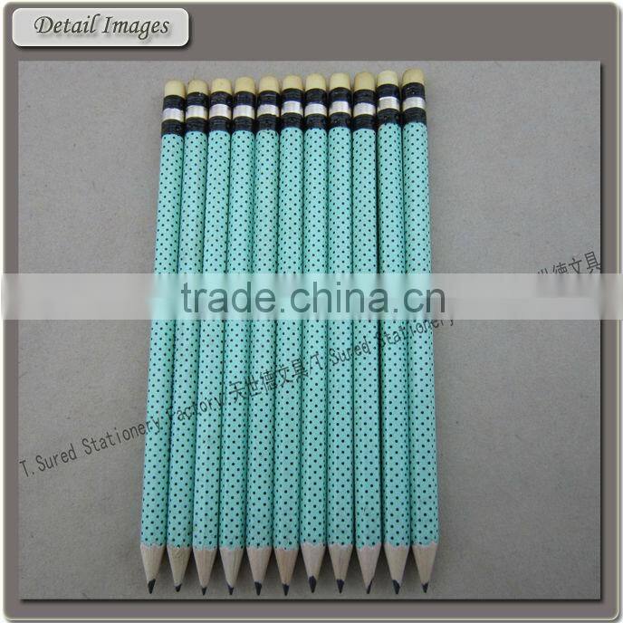 7 Inches Wooden Hb Pencil With Eraser