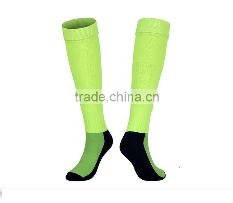 Wholesale top sale nylon cotton soccer socks
