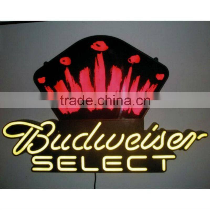 2013 hot new design acrylic crown shape LED display