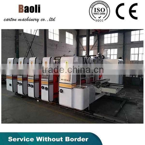 High speed flexo printing slotting machine/Corrugated box machinery