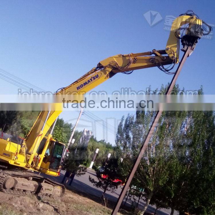 high quality and best price hydraulic pile drive hammer for various brand excavators