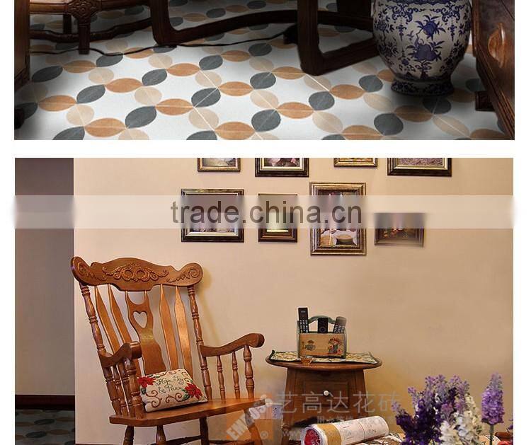 100*200*175mm hexagon glazed porcelain tile kitchen mosaic floor tile