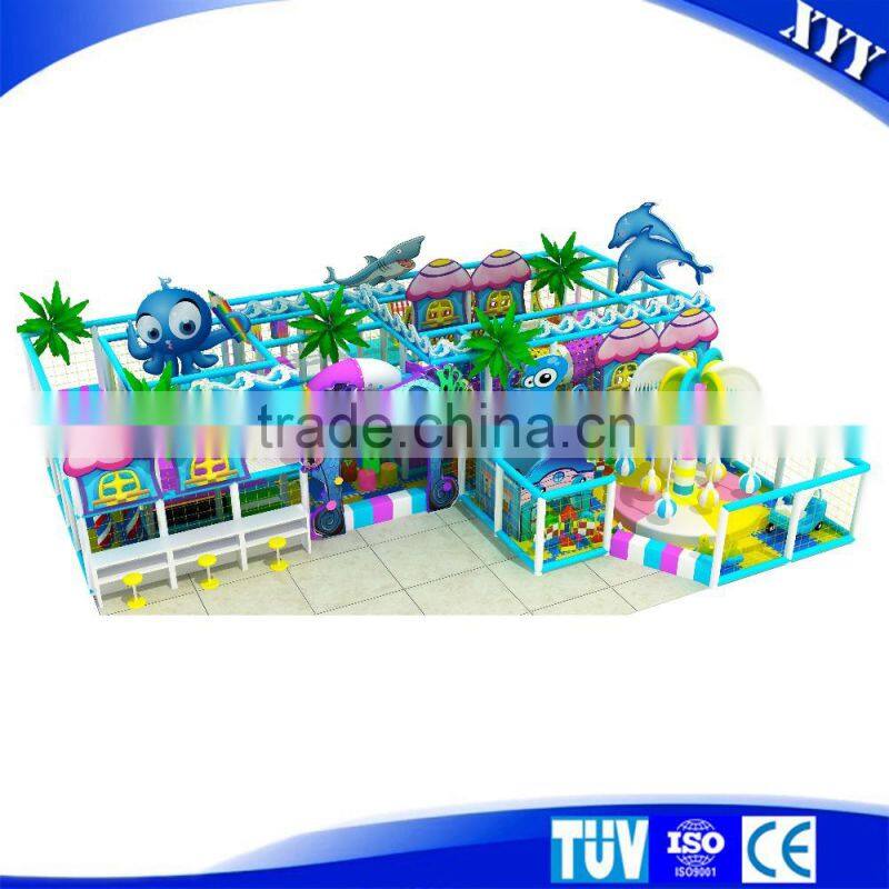 Children safe and playful indoor playground equipment for sale