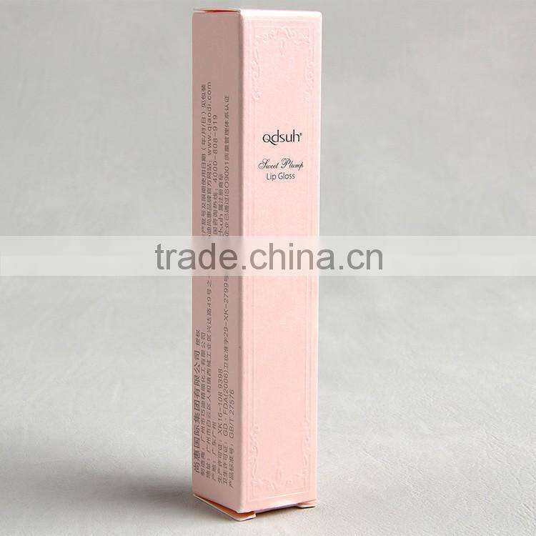 China BSCI recognised factory supply packaging box made by craft paper for lipstick