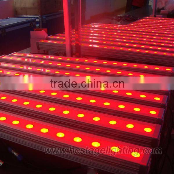 event hall decoration 24x3w rgbw led wall wash up lights