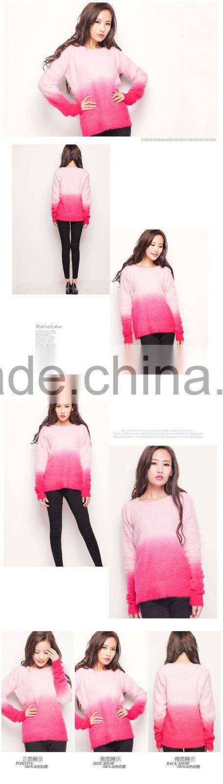 2015 Warm coat sleeve head brief paragraph knitting render unlined upper garment