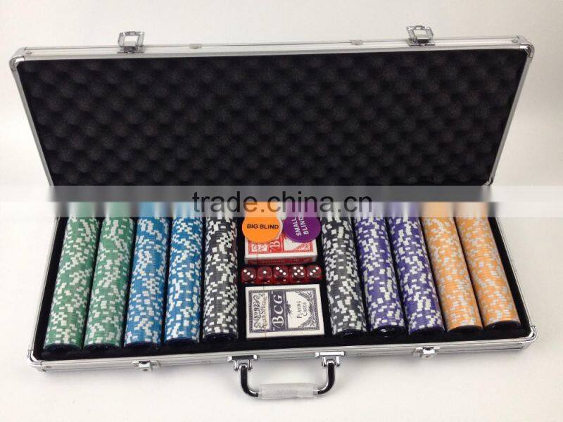 Best prices Custom Design Cheap Casino Clay Professional OEM Supply Used 11.5g Dice Poker Chips For Sale