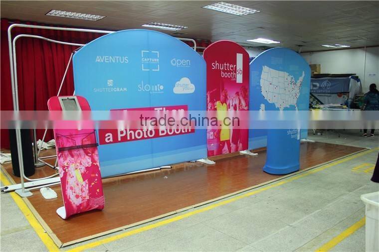 Popular System Kit Cost Effective Promotional Trade Show Indoors Exhibition Booth Stand