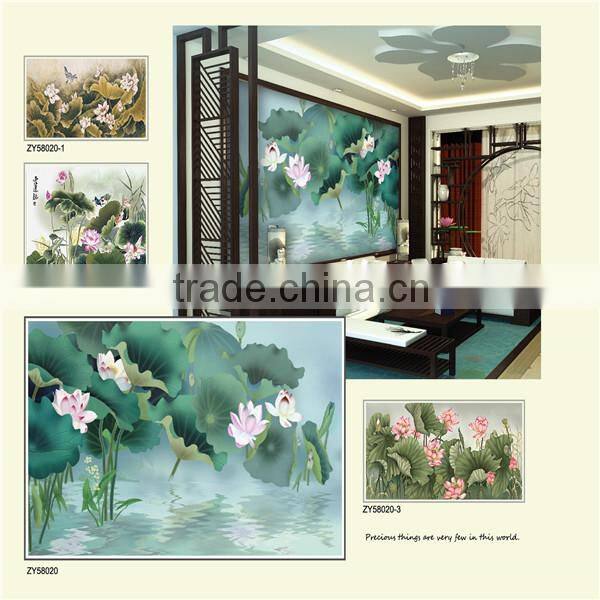 Tv background wall deocr wallpaper murals