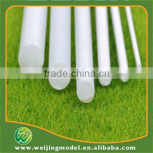 white plastic model rod rod model scale rod model ABS rod model 0.5mm