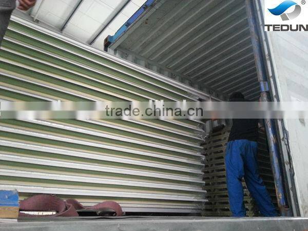 Good quality sandwich panels with SGS cer