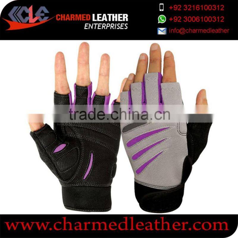 ladies Training fitness Gloves / women Gel Padding weight lifting Gloves /Fitness GLOVES