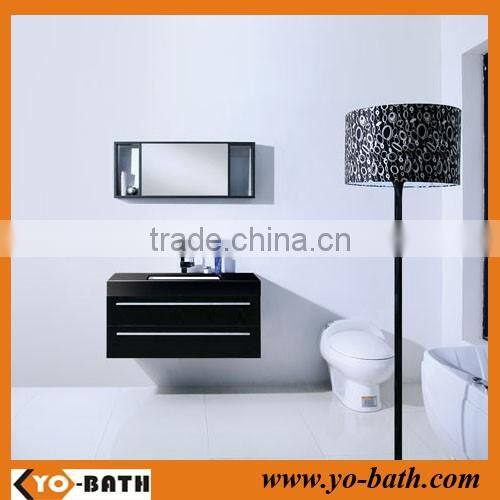 mdf hanging wall bathroom furniture set