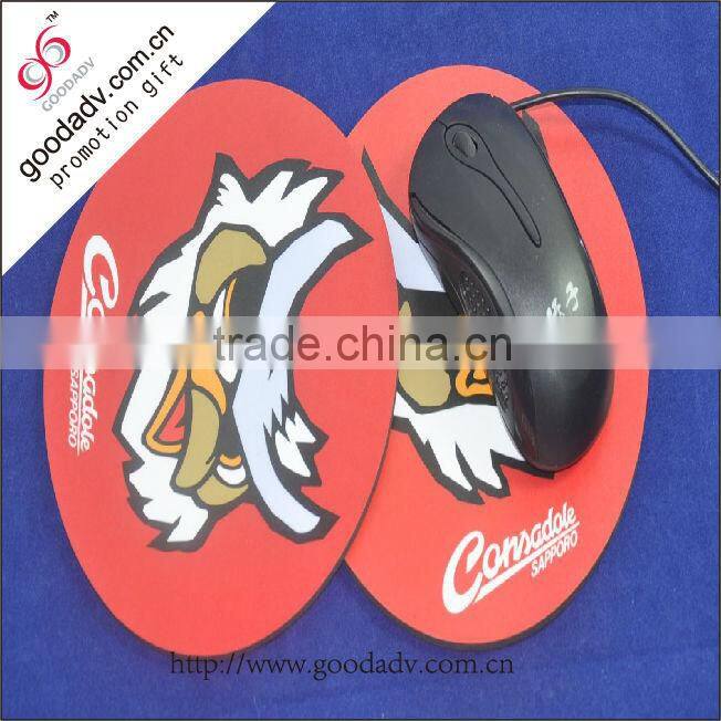 Factory sale price custom print logo ergonomic mouse pad