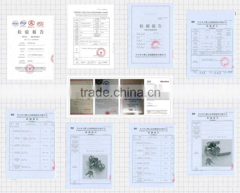 English style security Satin nickel zinc handles door lever lock for both right and left side