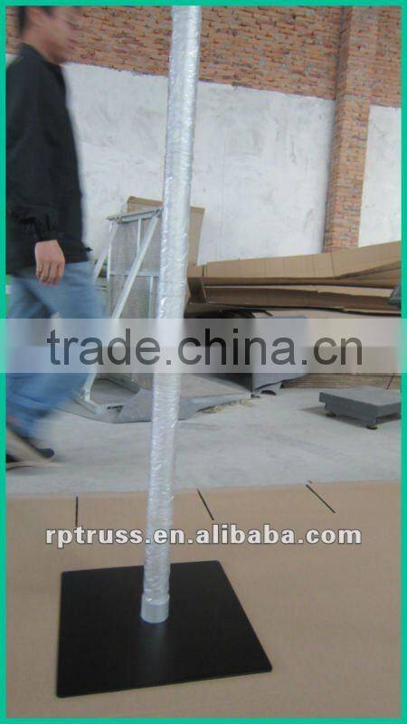 2014 RP pipe and drape Event display Pipe Drape Support Base Plate for Trade Show