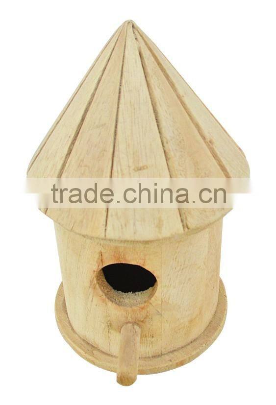 Antique rund bird cage wooden bird cage